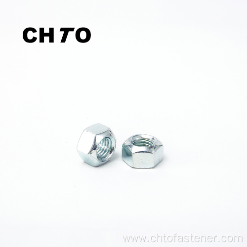 ISO 7719 Grade 10 Zinc plated All metal hexagon lock nuts